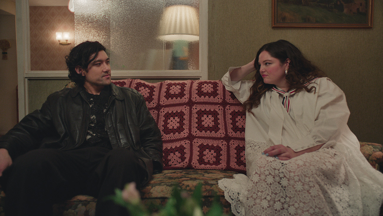 Will Sharpe and Megan Stalter in Too Much