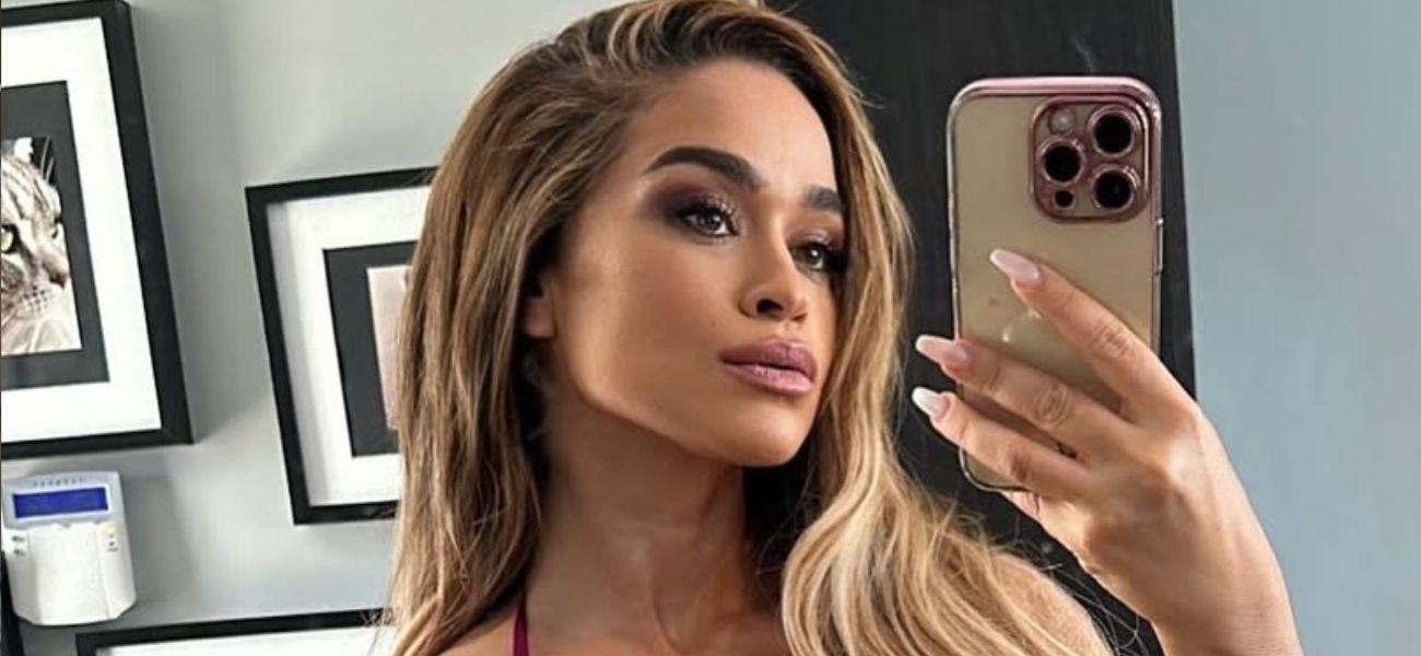 Valeria Ammirato Has Fans 'Jealous' With Red Hot Bikini Treadmill Snap