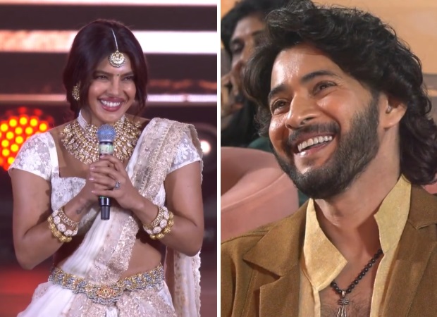 Varanasi-Globetrotter event: Priyanka Chopra cutely joins Mahesh Babu fans in chanting “Babu, Babu”; thanks his family, “Namrata Shirodkar, Sitara Ghattamaneni made me feel that Hyderabad is home” : Bollywood News