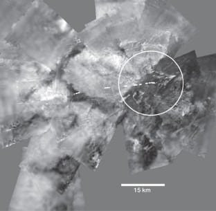 View Of Titan From 34 km Above Its Surface