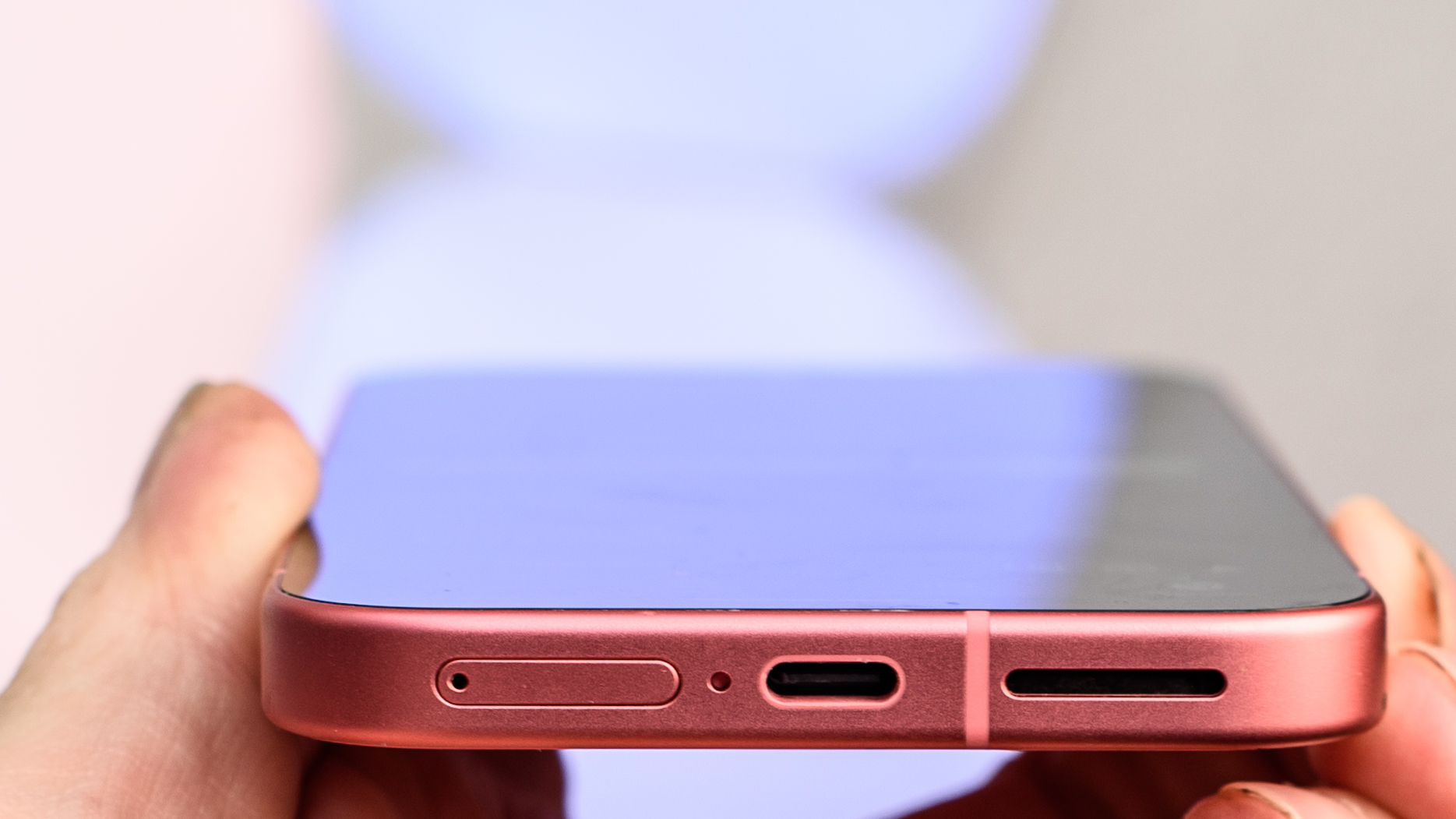 Google Pixel 9a in Peony pink