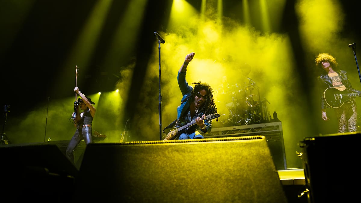 Lenny Kravitz dedicates love-filled rock’n’roll Auckland show to Kiwi lawyer Sophia Malthus