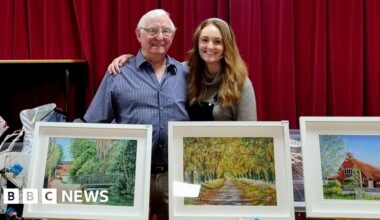 Great-grandad Robert Rose's art takes off after TikTok hit