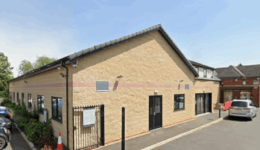 The side of the Werrington Health Centre.