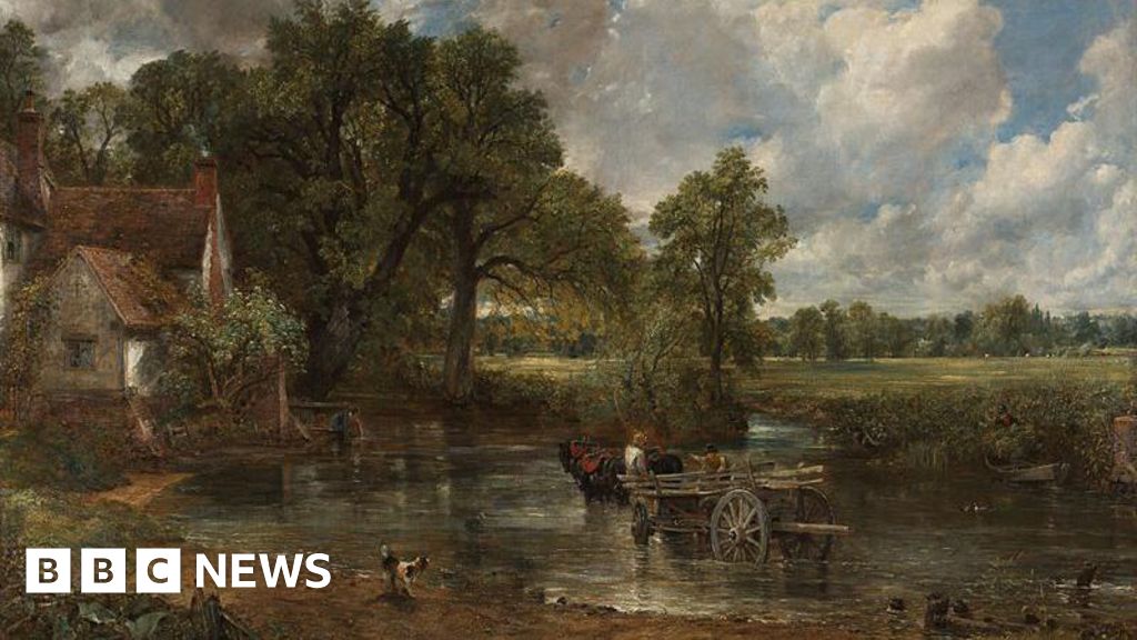 John Constable's The Hay Wain painting to be exhibited in Suffolk