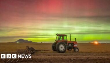 New video shows stunning Aurora Borealis over South Dakota