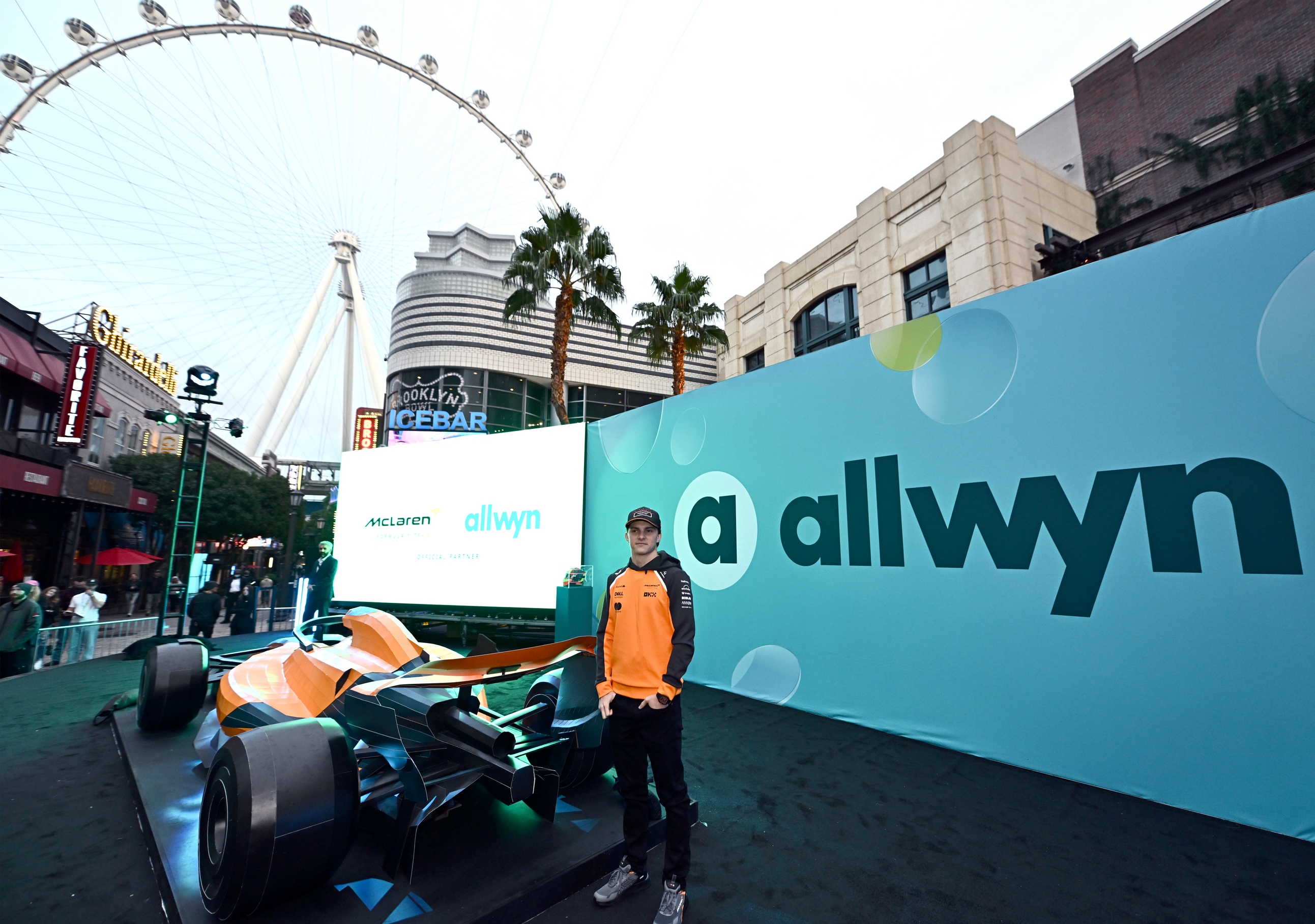 Oscar Piastri unveils the innovative Scratch Car which inspires fans to take a chance, with the opportunity to win once-in-a-lifetime prizes