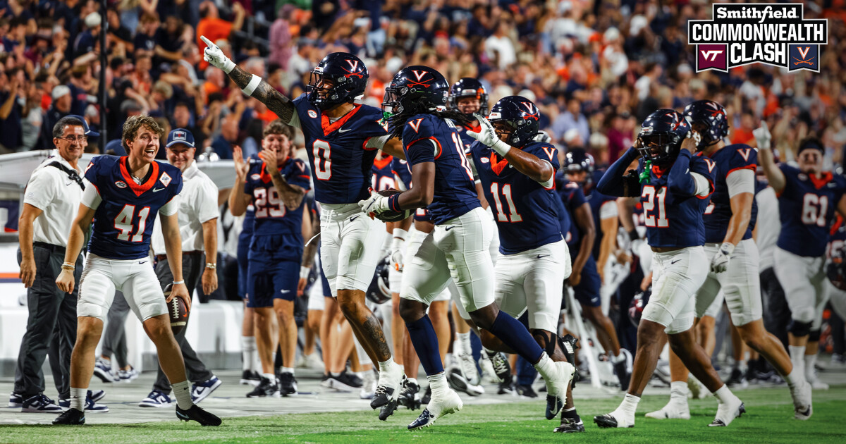 Virginia-Virginia Tech Commonwealth Clash Set for Primetime