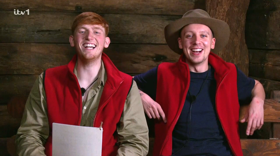 angryginge and aitch, i'm a celebrity 2025