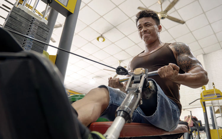 One leg, unbreakable will: Vietnamese bodybuilder redefines strength
