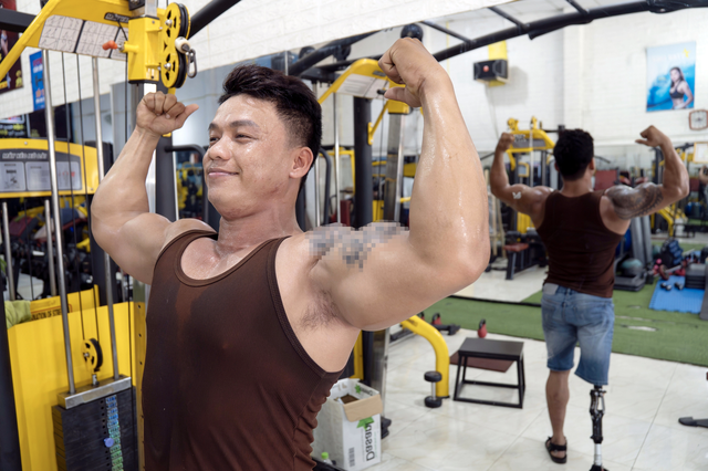 One leg, unbreakable will: Vietnamese bodybuilder redefines strength
- Ảnh 2.