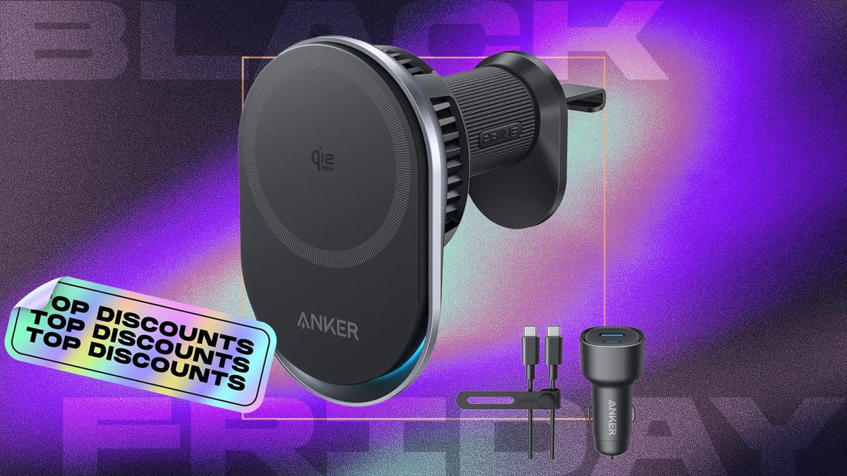 Anker’s New MagSafe Car Mount Keeps Your Phone Cool While Charging, and It’s 30% Off for Black Friday