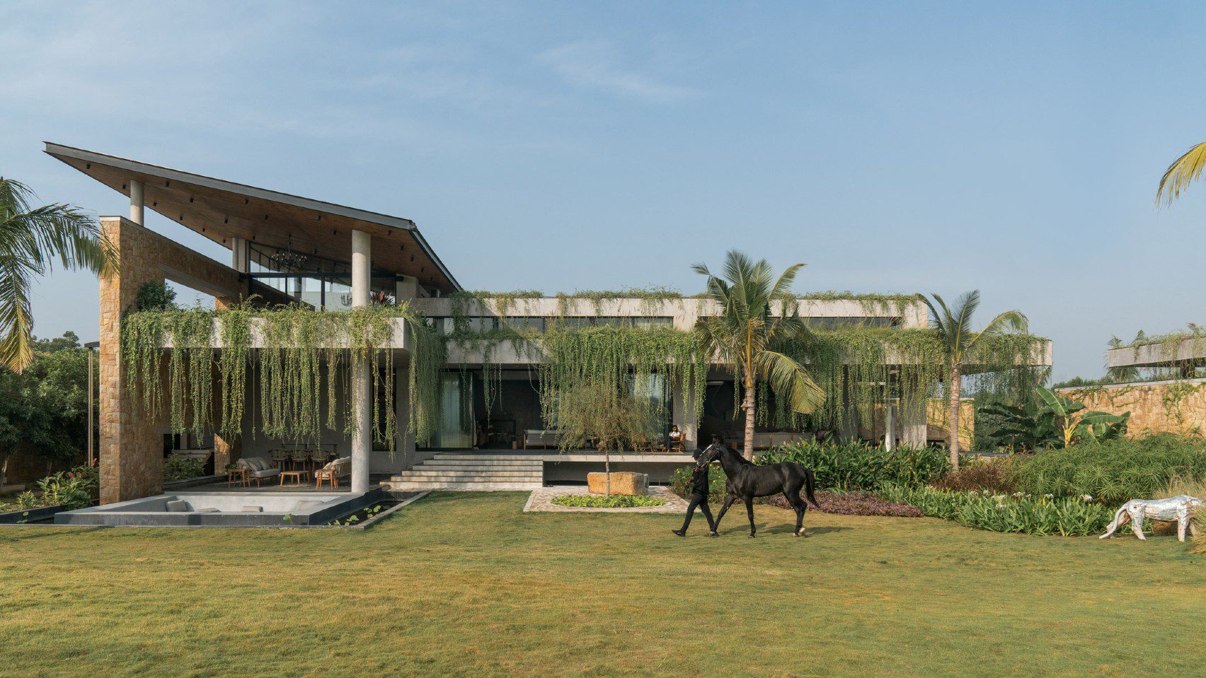 Antriya, a weekend home in Hyderabad by 23 Degrees Design Shift