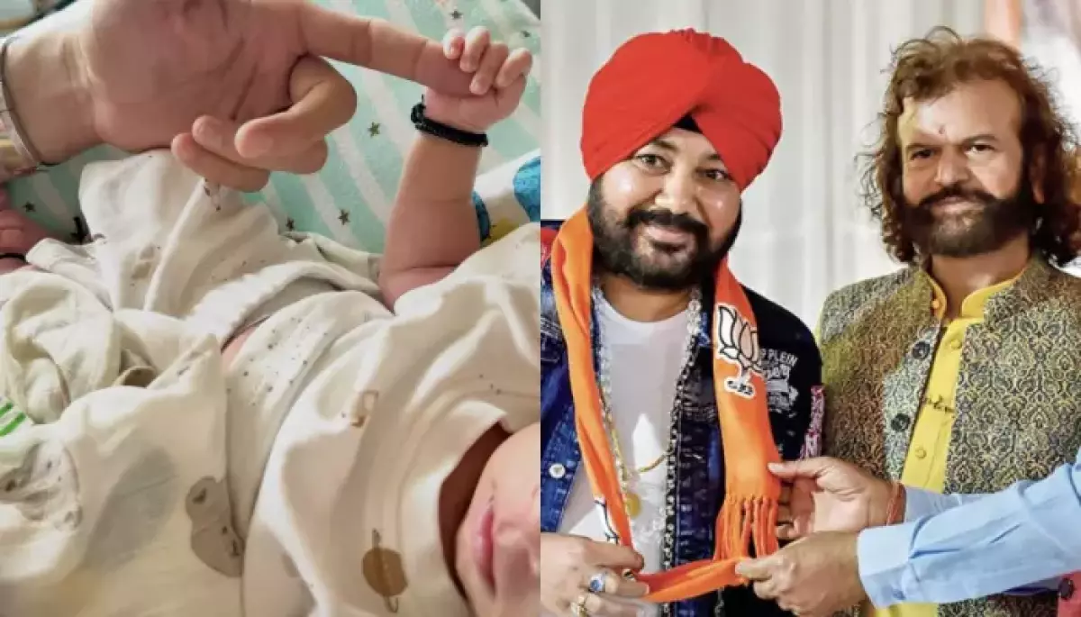Navraj And Ajit Kaur Welcome Baby Girl After 12 Yrs Of Marriage, Daler Mehndi And Hans Raj Adore Her
