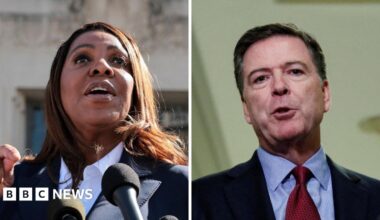 Judge dismisses cases against James Comey and Letitia James