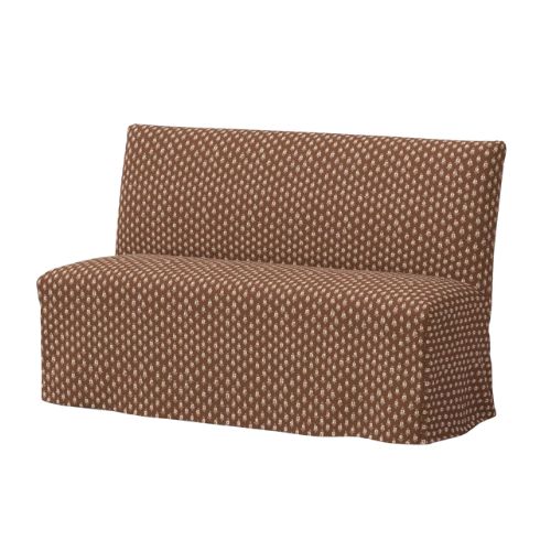 Target, Jean Slipcovered Dining Banquette in Brown Block Print