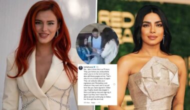 Bella Thorne defends Priyanka Chopra