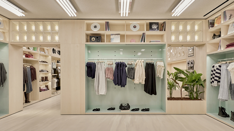 el departamento blends basque and japanese aesthetics for bershka’s san sebastián store