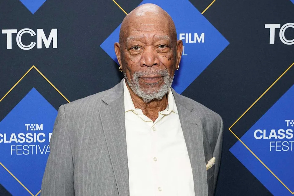 Presley Ann/Getty Morgan Freeman on April 20, 2024