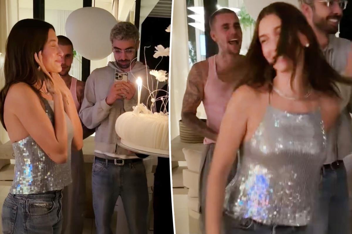 Hailey Bieber proves Justin attended her birthday party after his social media snub