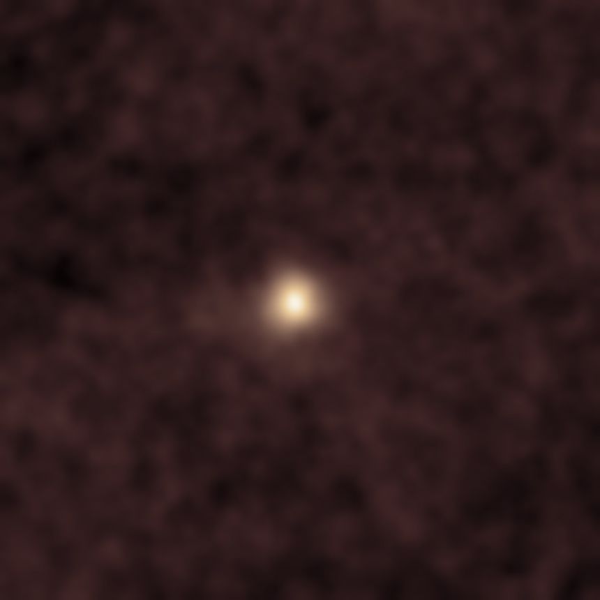 The SOHO mission spied the comet between October 15 and 16.