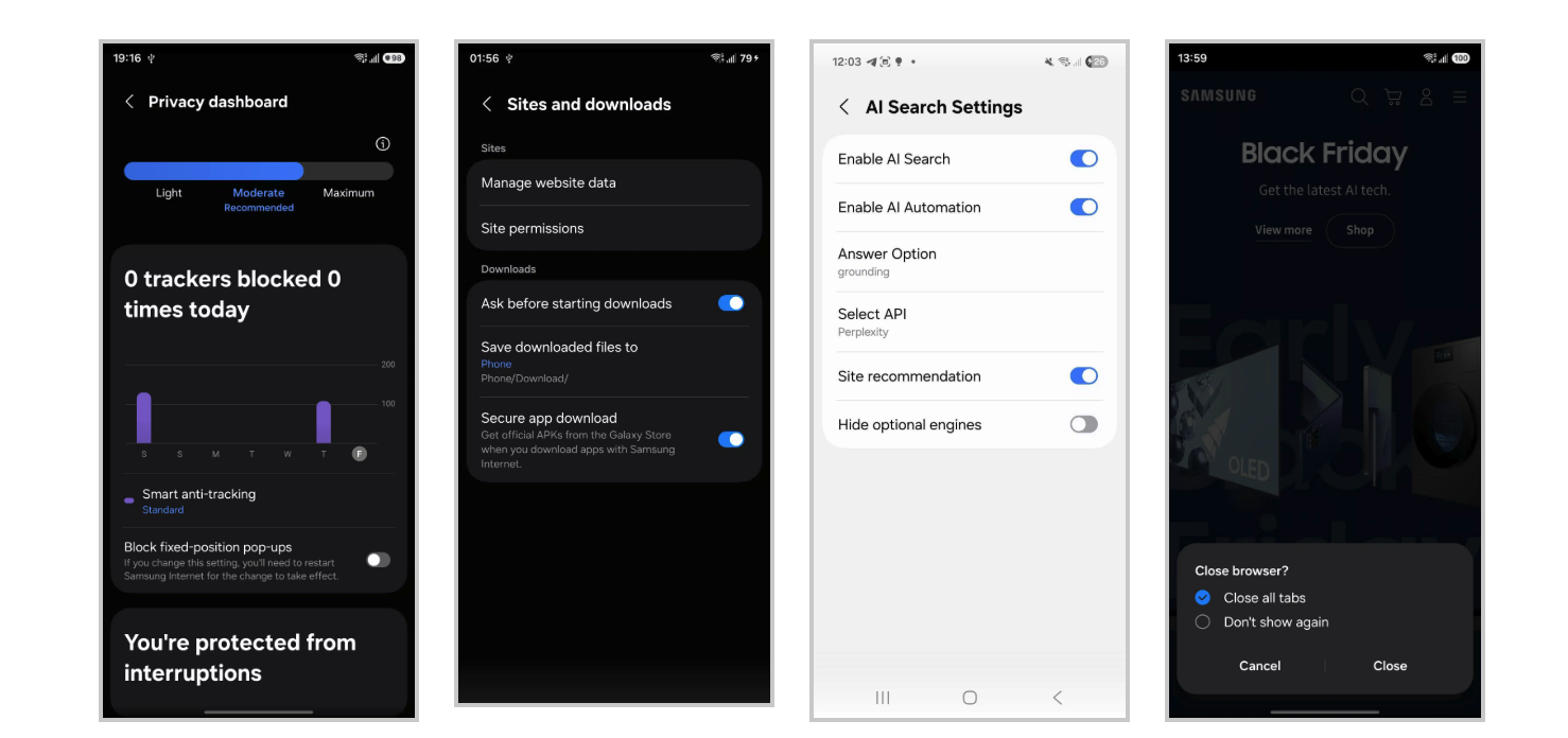 Massive Changes Are Coming to Samsung Internet with One UI 8.5
