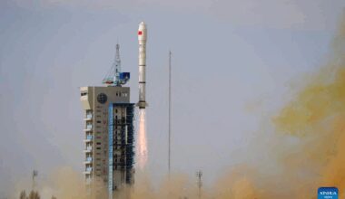 China launches three new satellites into space-Xinhua