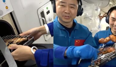 China Installs Oven in Space Station, Astronauts Use It to Enjoy Succulent Barbecue Feast