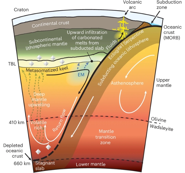 mantle waves diagram