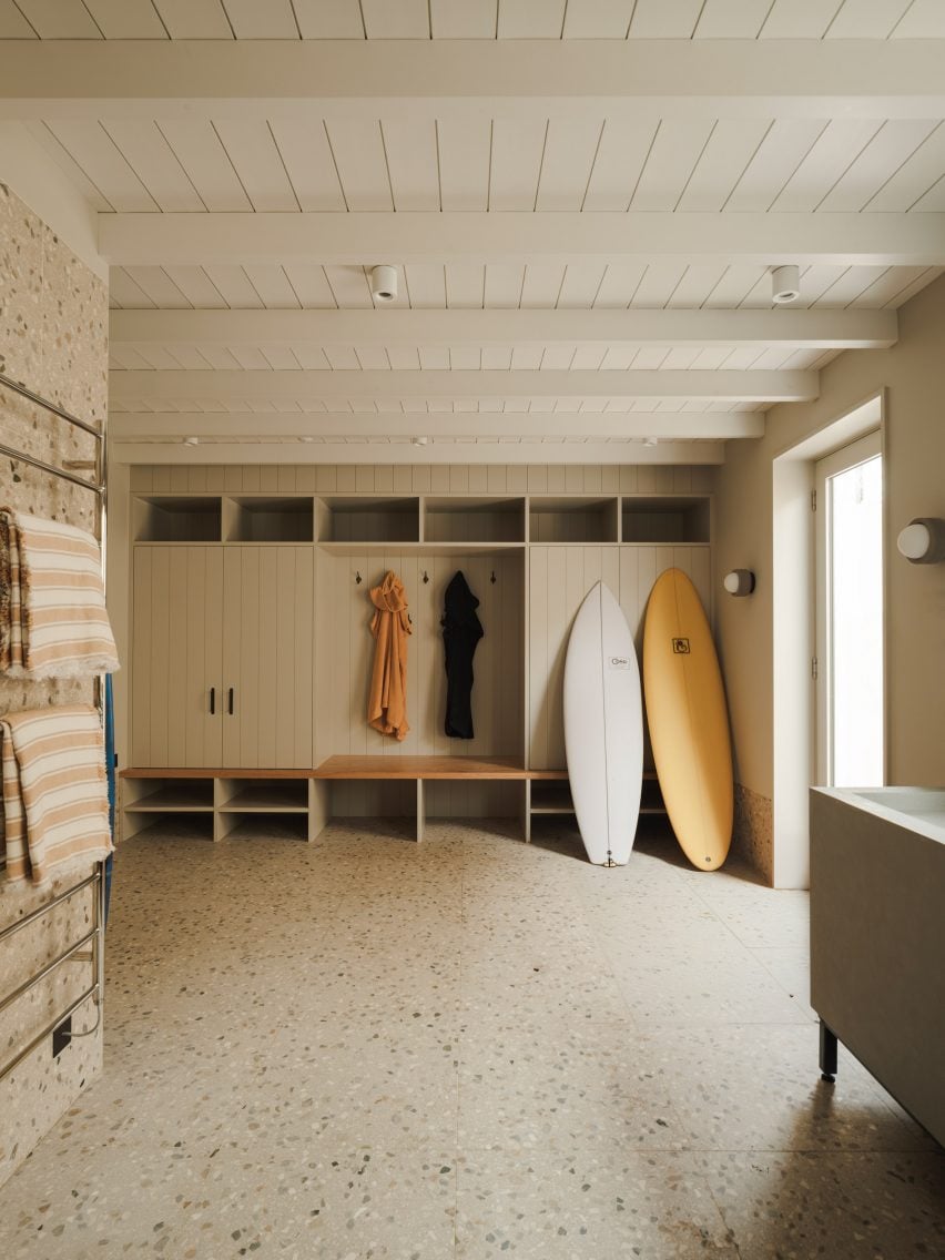 Ground floor interior of residence by De Rosee Sa