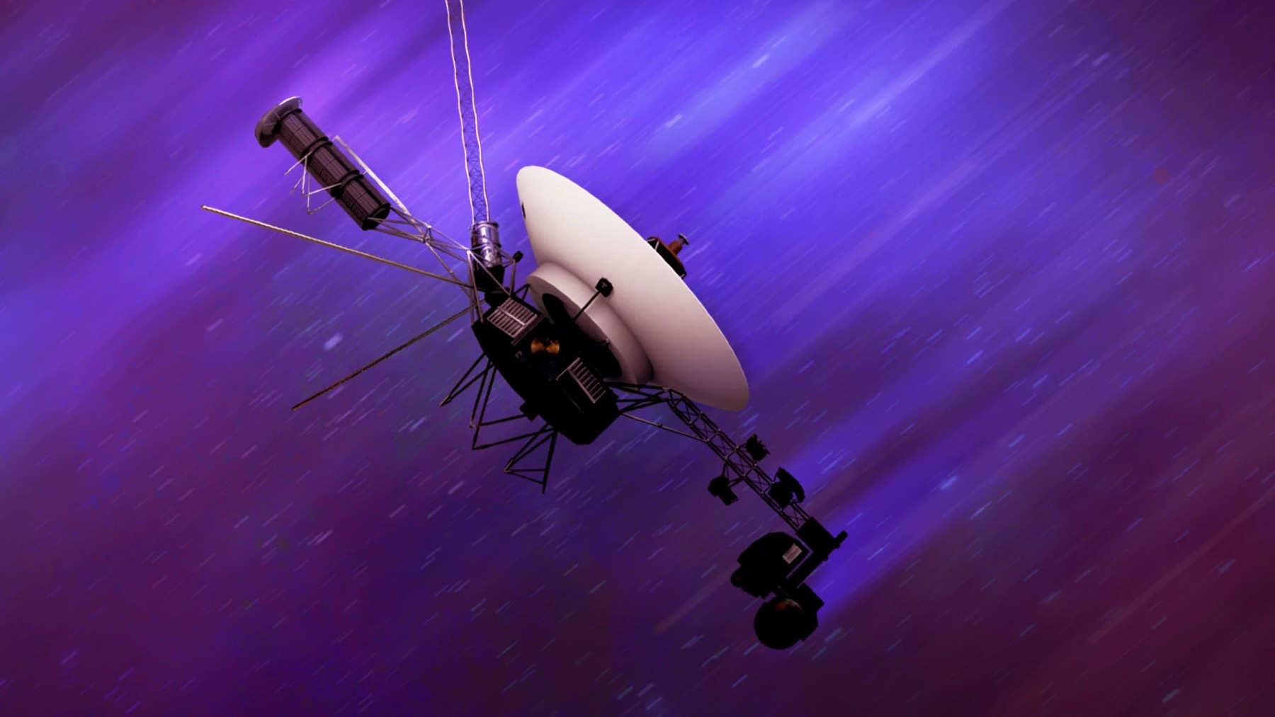 Voyager 1 in space