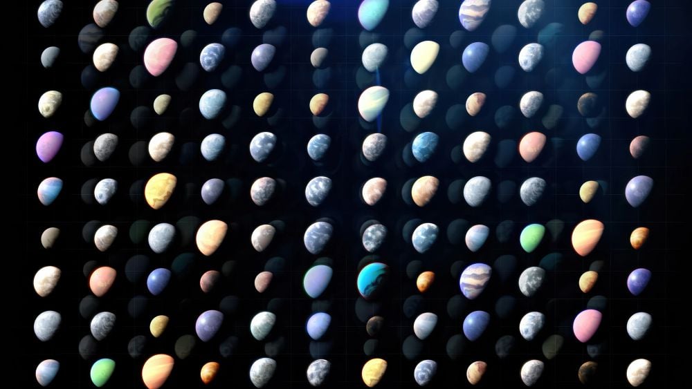 Artist's illustrations of some of the more than 6,000 exoplanets discovered so far. A new survey is aimed at finding exoplanets around stars that are remnants of a dwarf galaxy that merged with the Milky Way billions of years ago. Image Credit: NASA