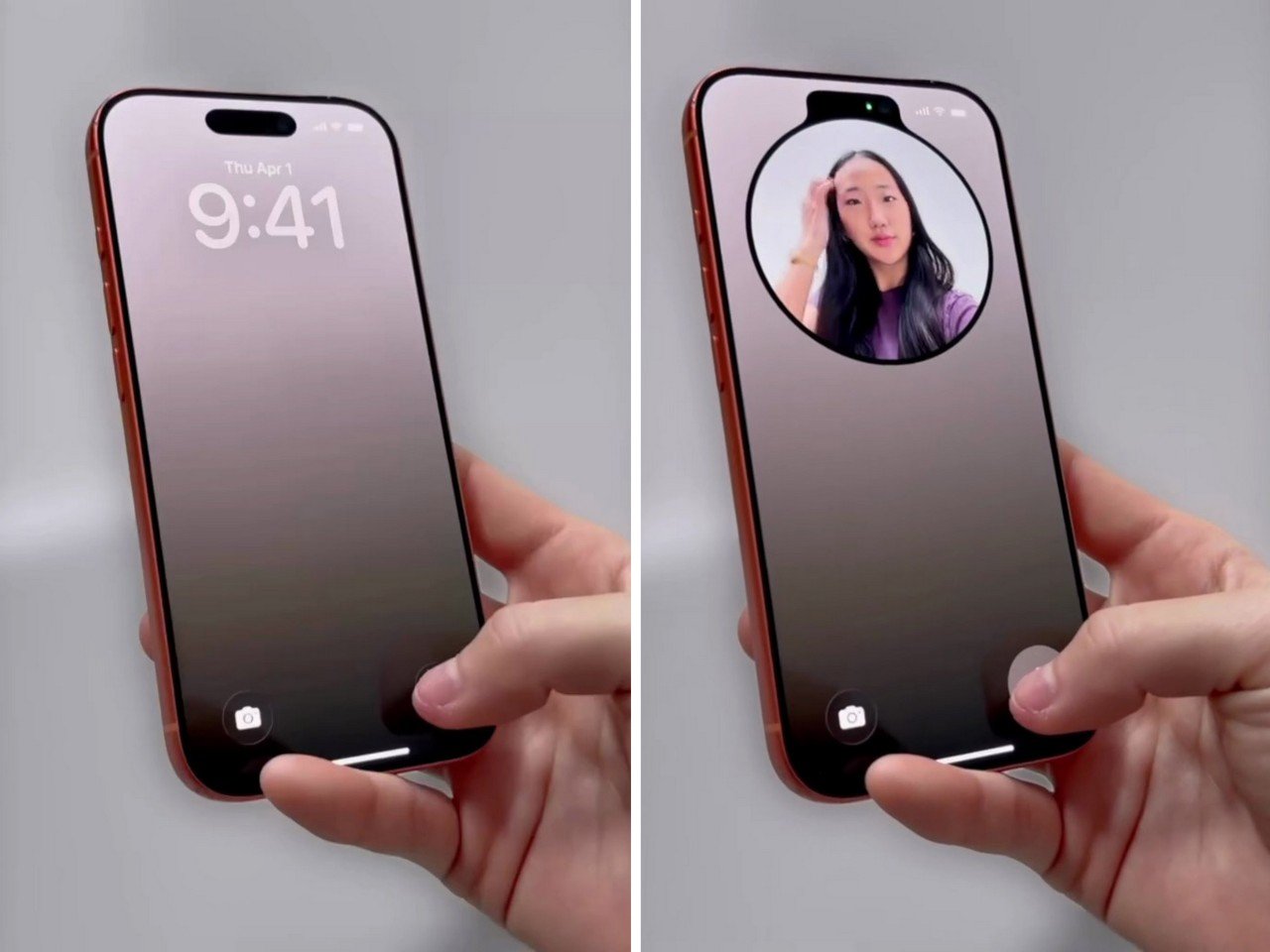iPhone ‘Lock Screen Mirror’ feature lets you quickly check your hair/teeth without opening the camera