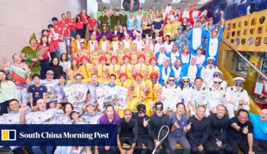 Hong Kong fancy dress squash event serves up HK$390,000 for Operation Santa Claus