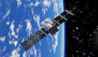 satellite orbiting Earth