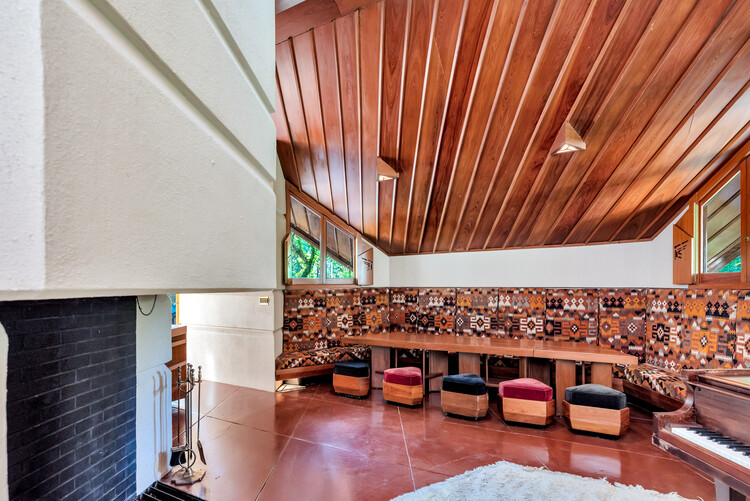 Frank Lloyd Wright’s Fountainhead Residence Purchased by the Mississippi Museum of Art and Prepared for Public Tours - Image 19 of 70