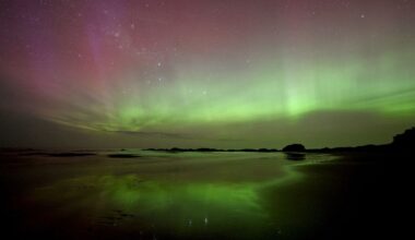 In pictures: Auroras light the sky during solar storms