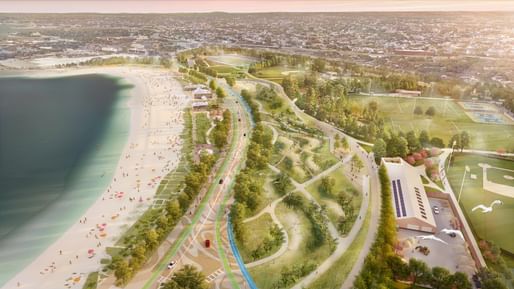 Moakley Park in Boston, MA, USA by Stoss Landscape Urbanism. Image courtesy of Holcim Foundation