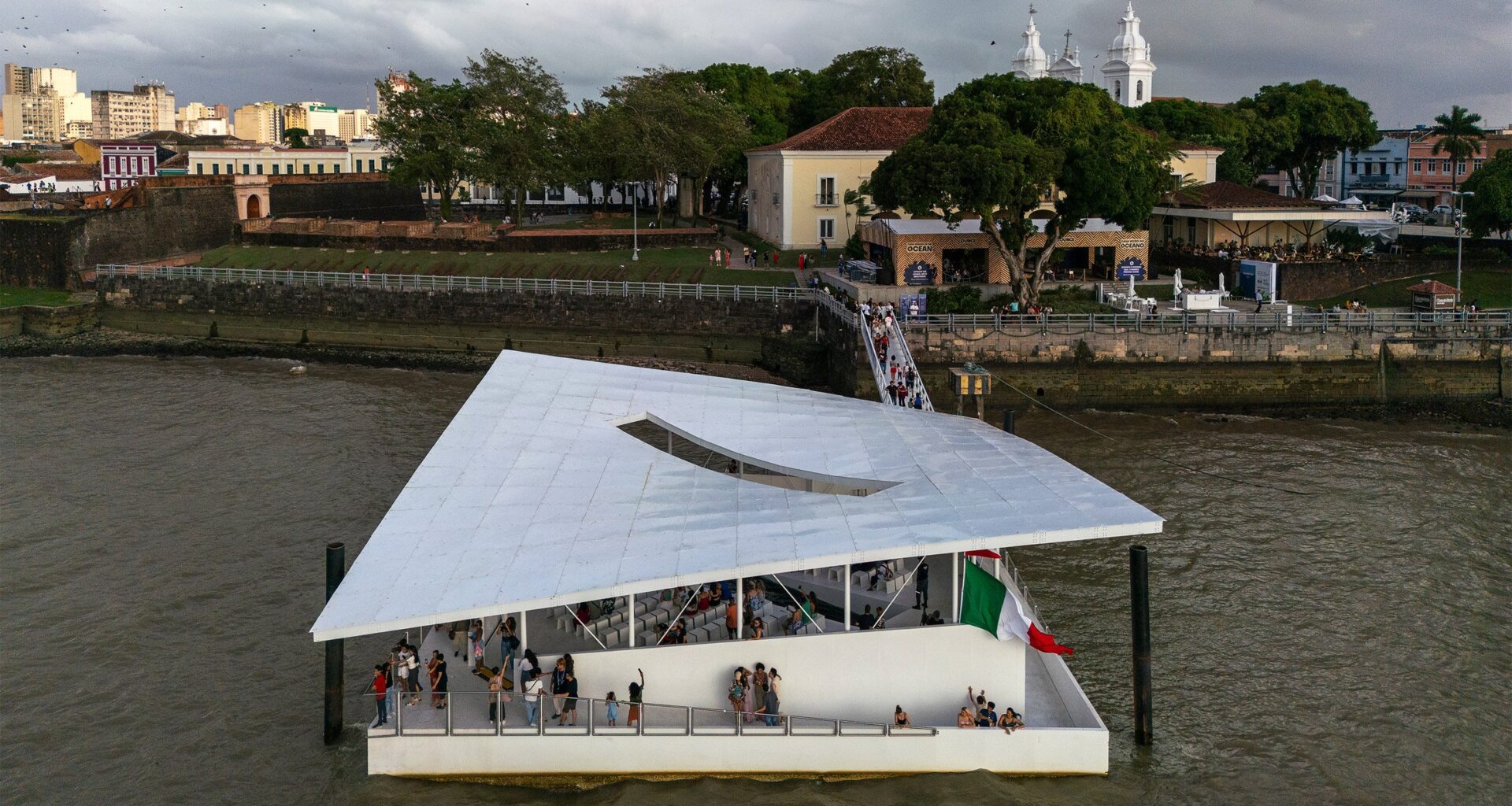 Amazon River becomes permanent home for AquaPraça plaza