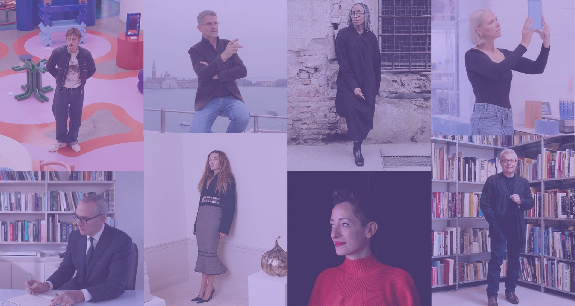 Portraits of architects and designers