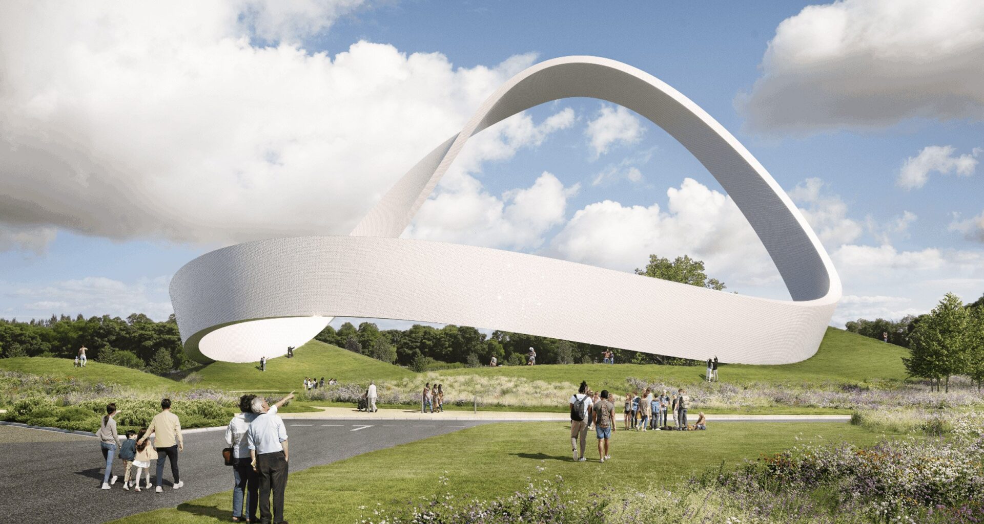 Snug Architects unveils design for UK's largest Christian monument