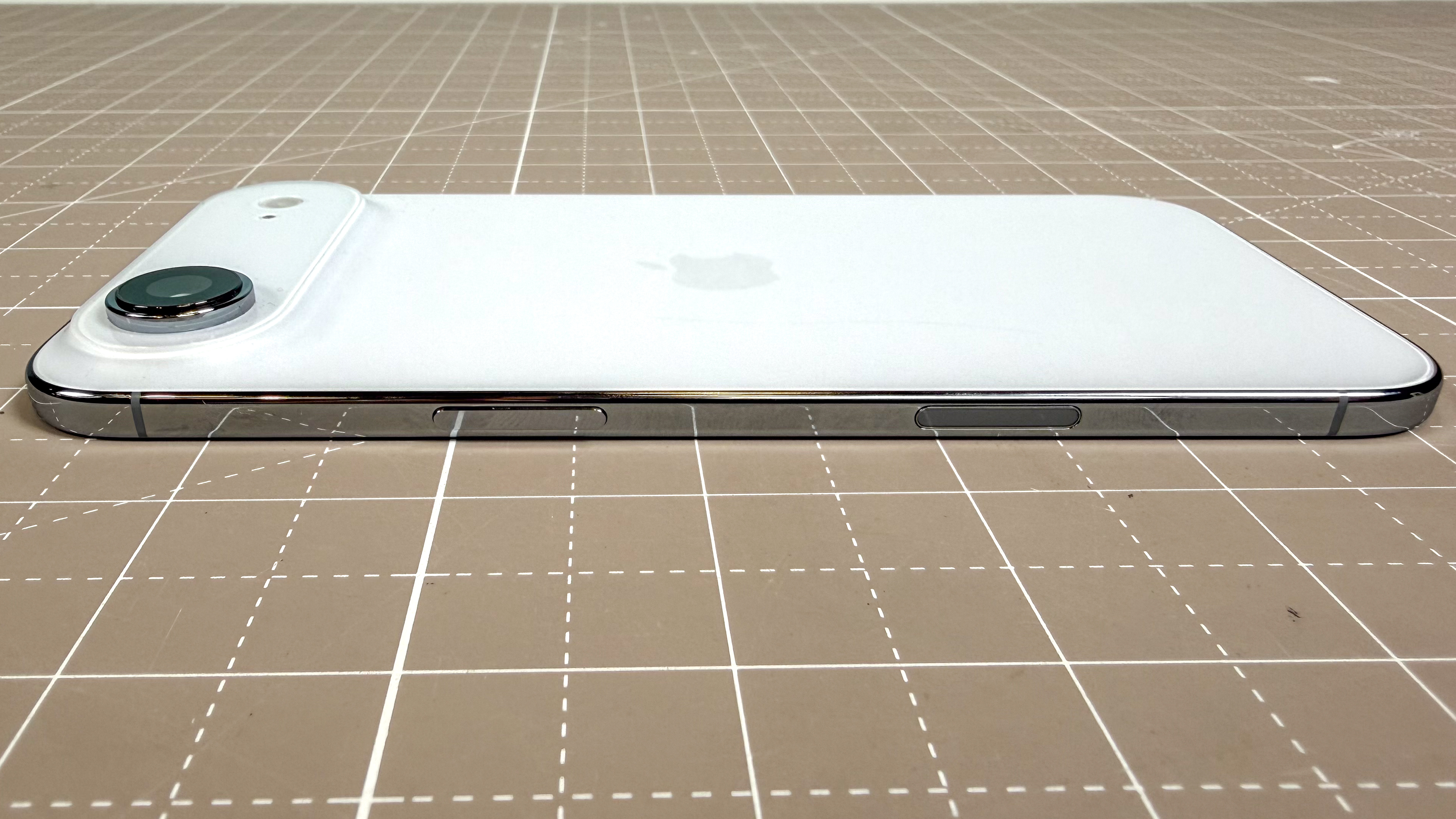 iPhone Air shown in hand