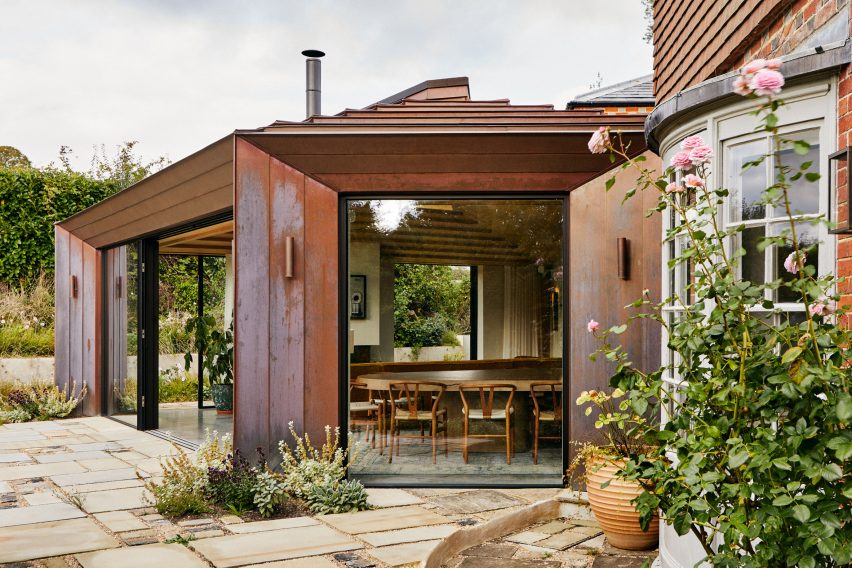 Alex Jackson adds copper extension to Hops House in West Sussex