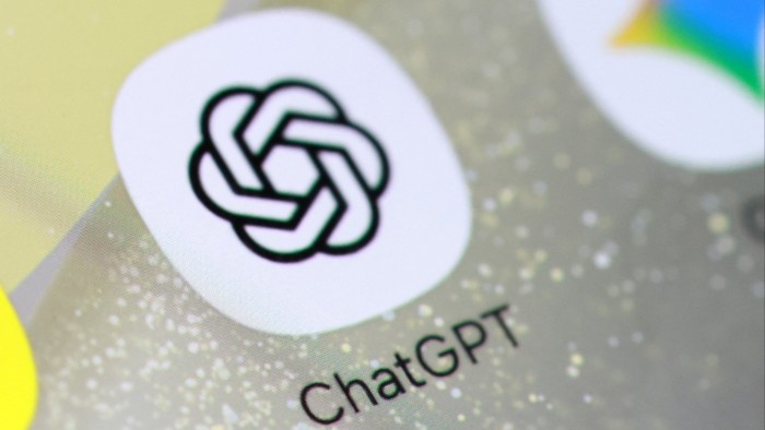 The ChatGPT app icon displayed on a smartphone screen, showing the app’s logo and name.
