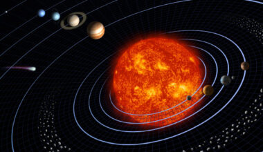 An artist’s impression of the Solar System. Image credit: NASA / JPL.