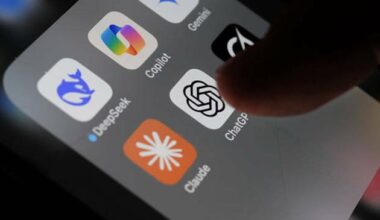 Artificial Intelligence icons internet AI app application