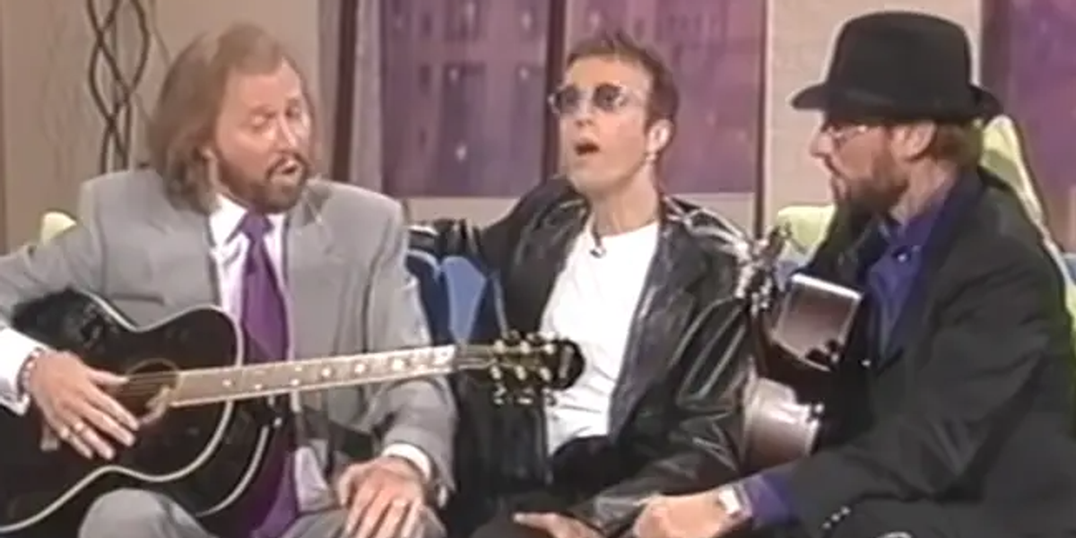 Rare clip of the Bee Gees singing 'How Deep Is Your Love' a cappella somehow tops the original