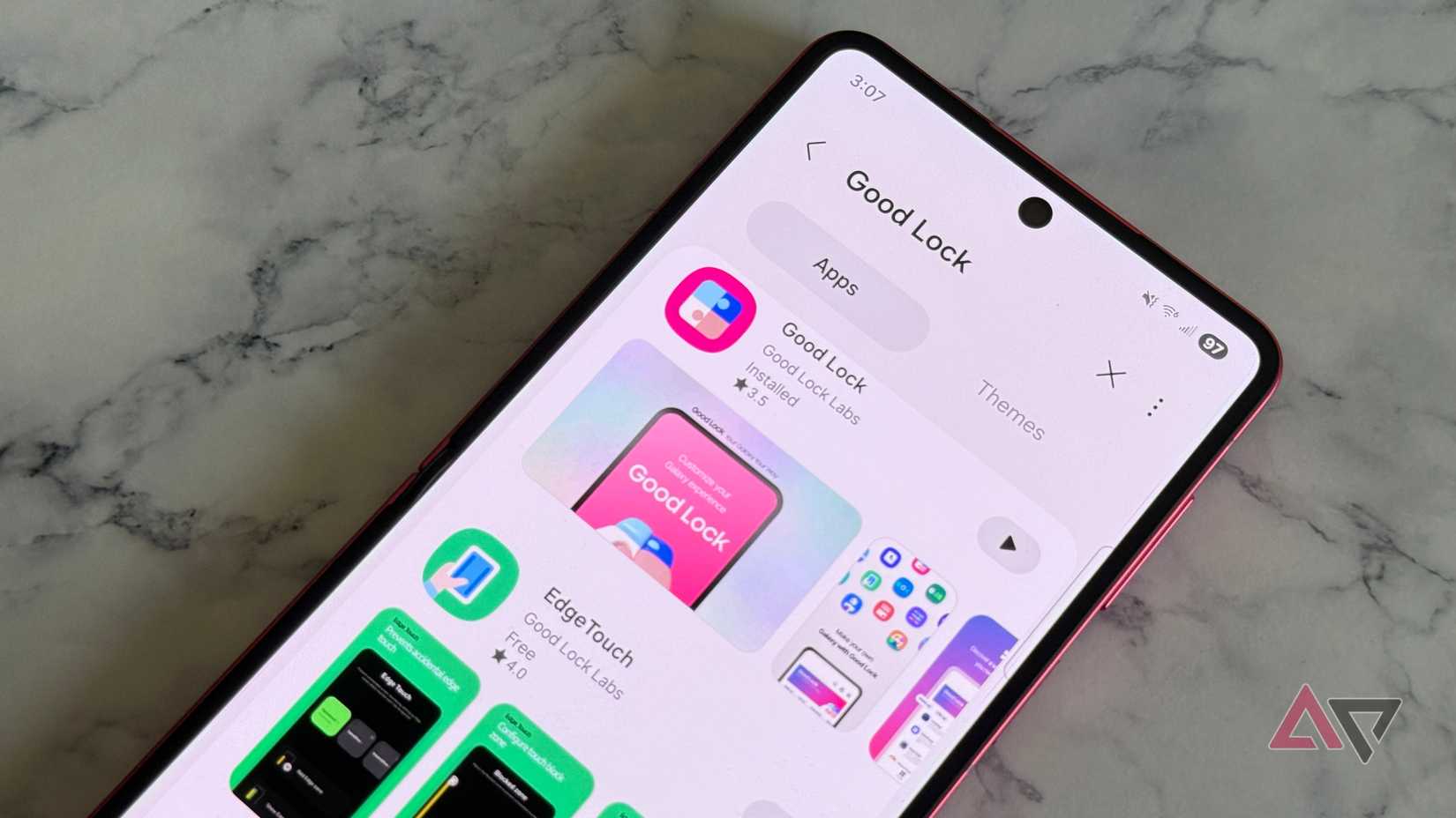 Good Lock listing in the Samsung store on the Galaxy Z Flip 7