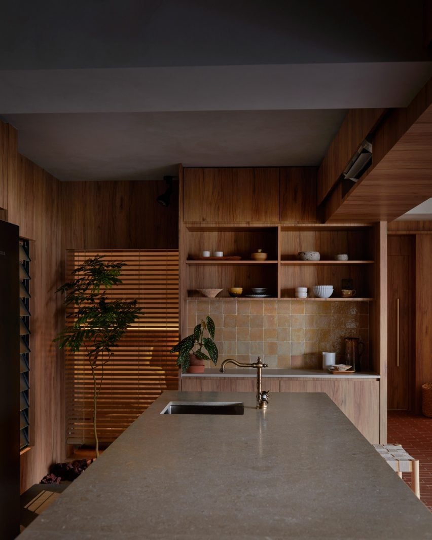 Interiors of In a Park, Singapore, designed by L Architects