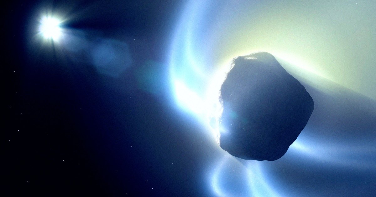 Mysterious Interstellar Visitor Object Abruptly Lights Up